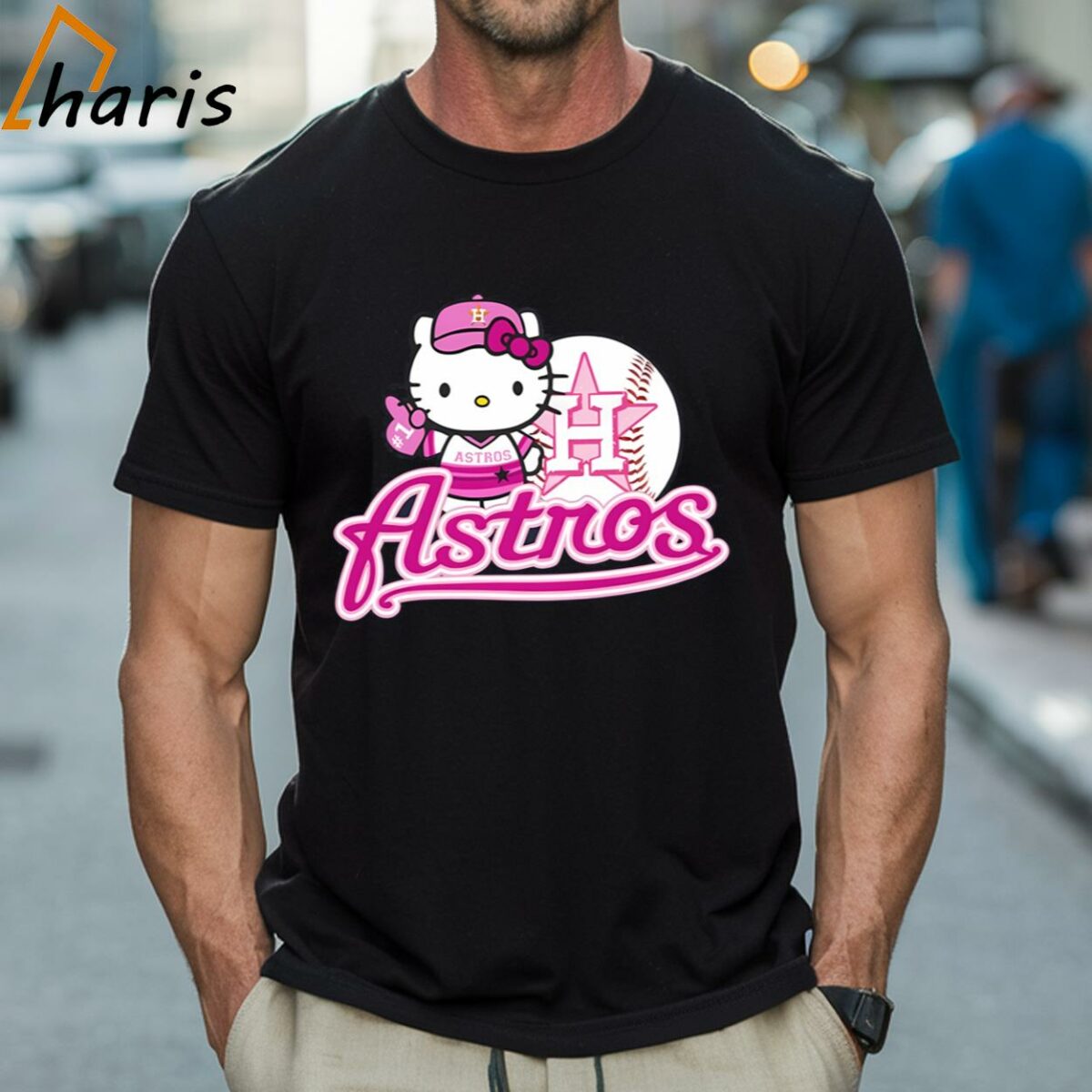 Hello Kitty Houston Astros Baseball MLB 2024 Shirt