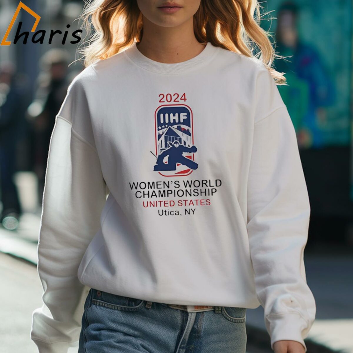 2024 IIHF Womens World Hockey Championship Logo Shirt 3 Sweatshirt