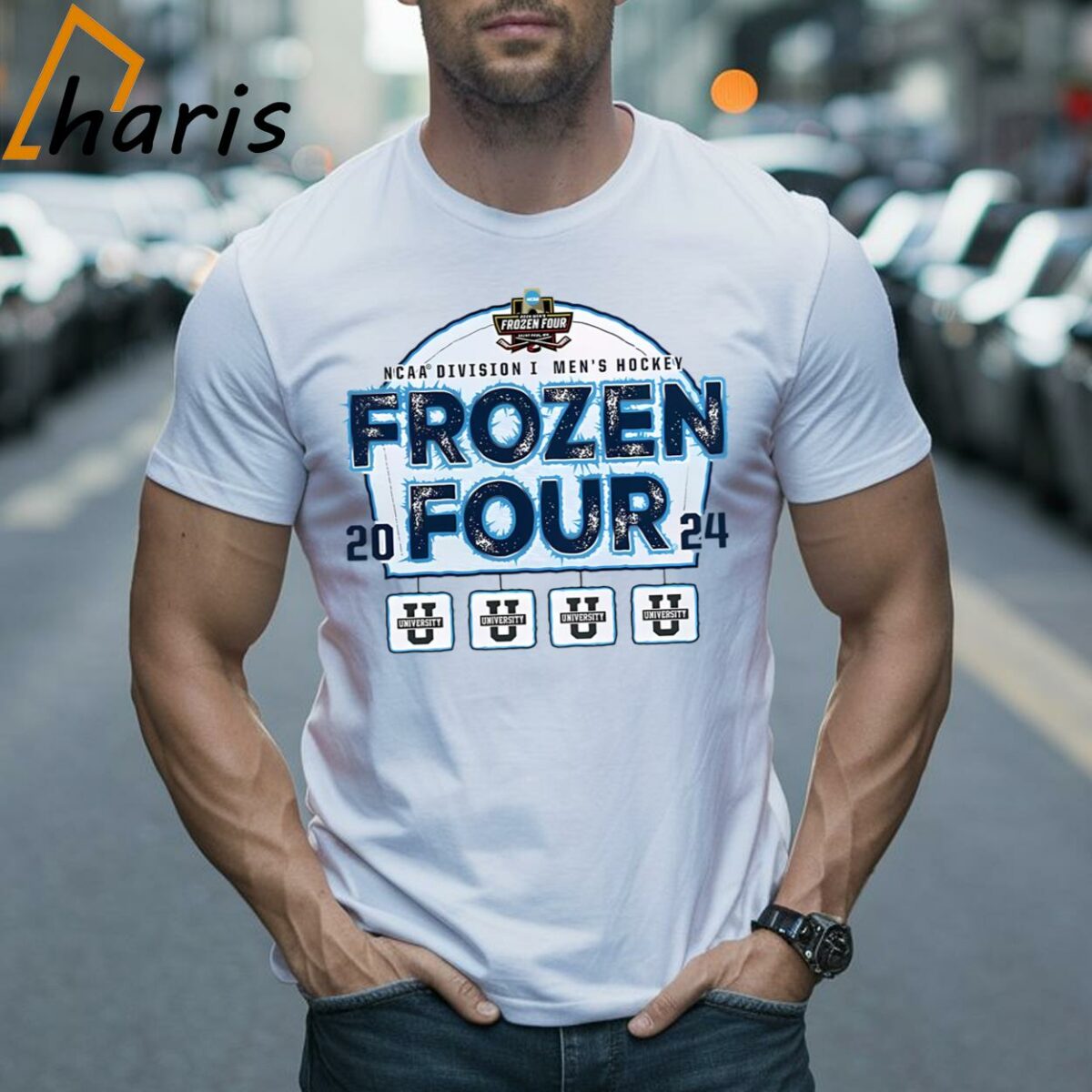 2024 NCAA Division I Mens Hockey Frozen Four T shirt 2 Shirt