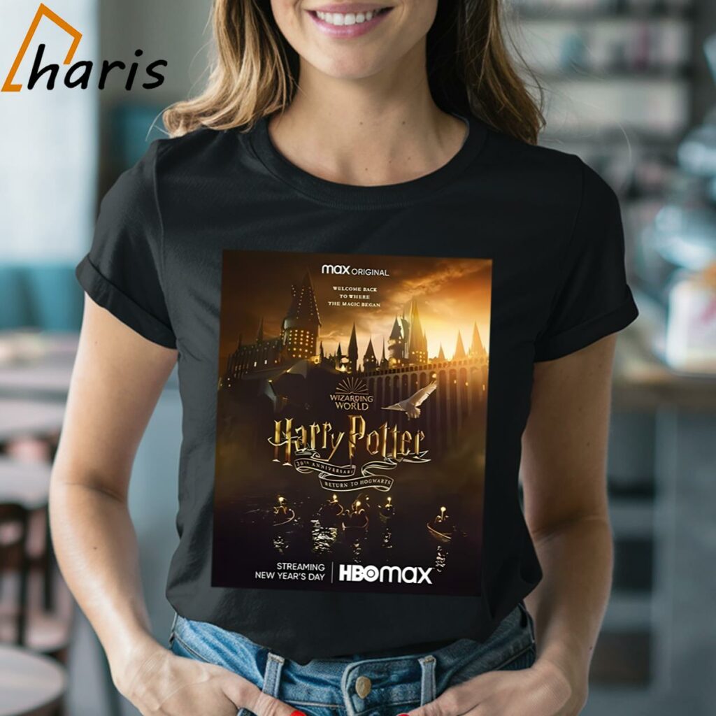 20th Anniverary Return To Hogwarts Awesome Harry Potter Shirt