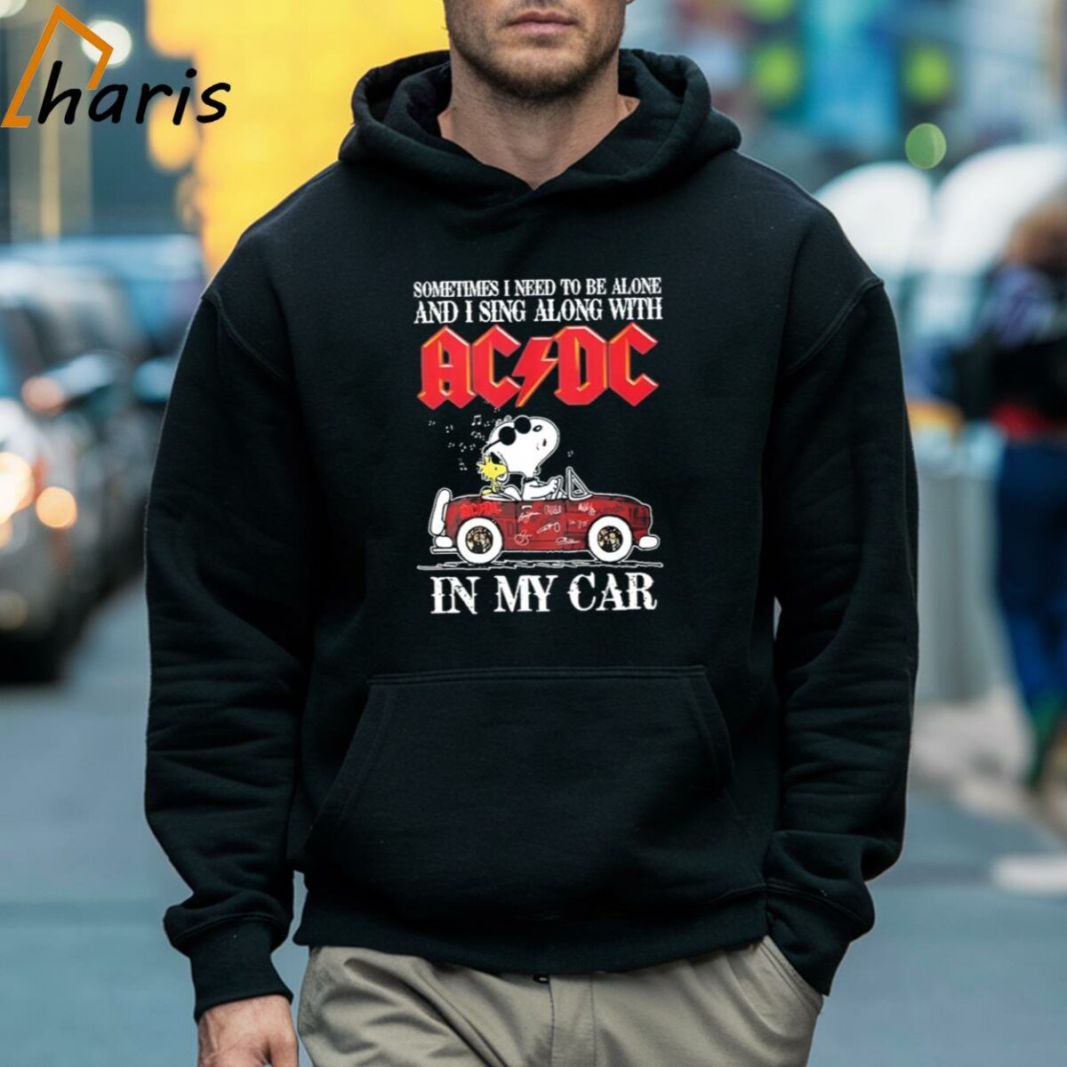 ACDC Sometimes I Need To Be Alone And Sing Along In My Car T Shirt 5 Hoodie