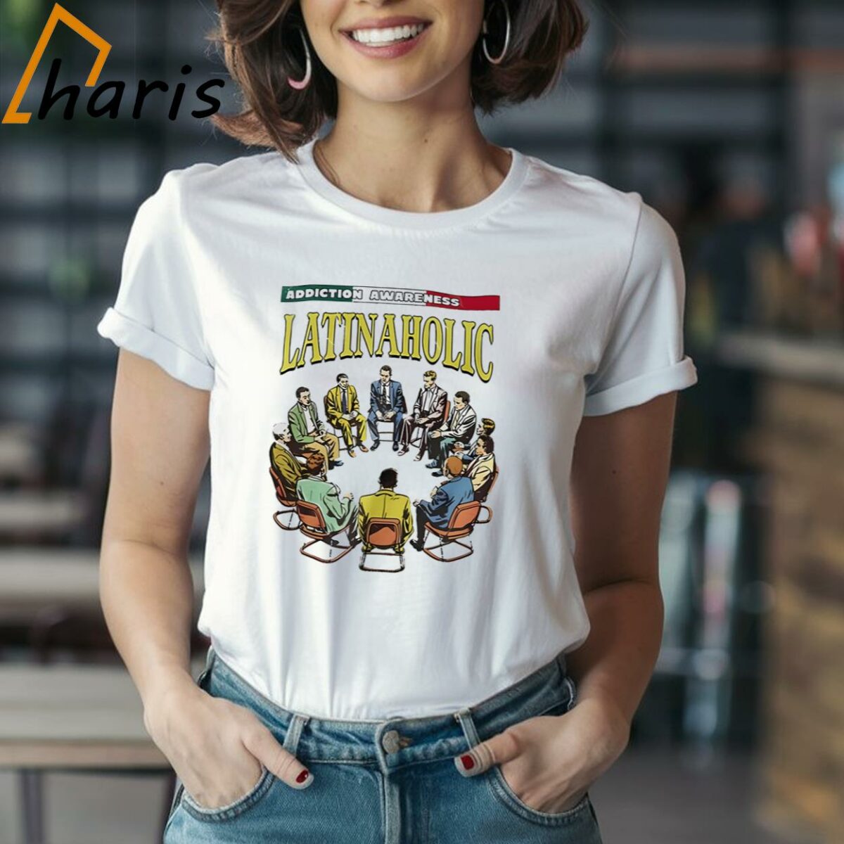 Addiction Awareness Latinaholic Shirt 1 Shirt