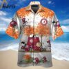Alabama Crimson Tide Snoopy Autumn Tropical Aloha Hawaiian Shirt 1 1