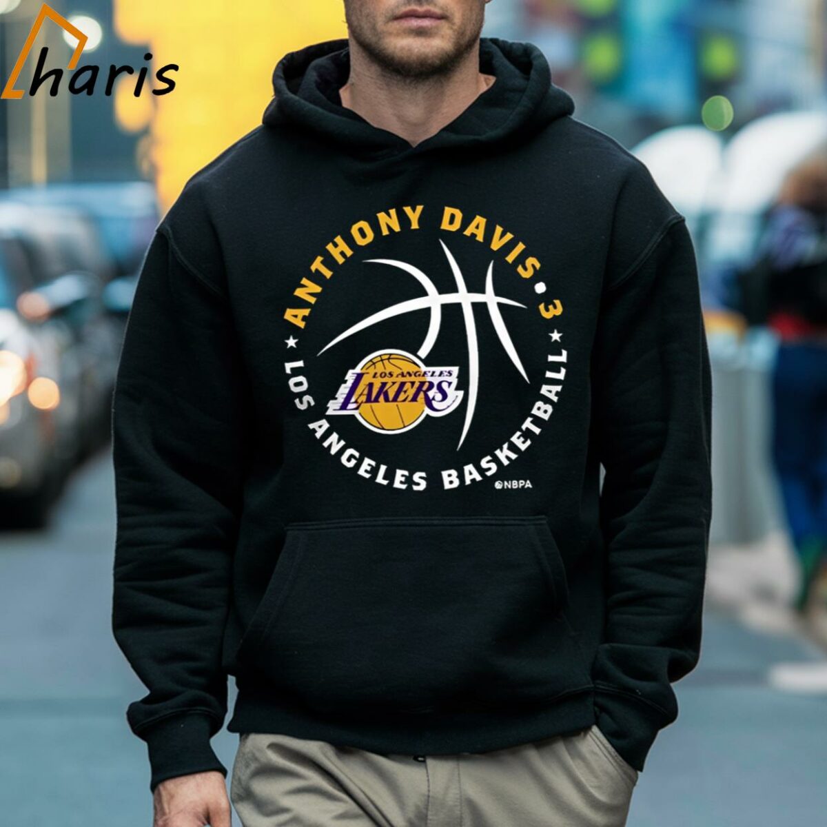 Anthony Davis Los Angeles Lakers Player Ball T shirt 5 Hoodie