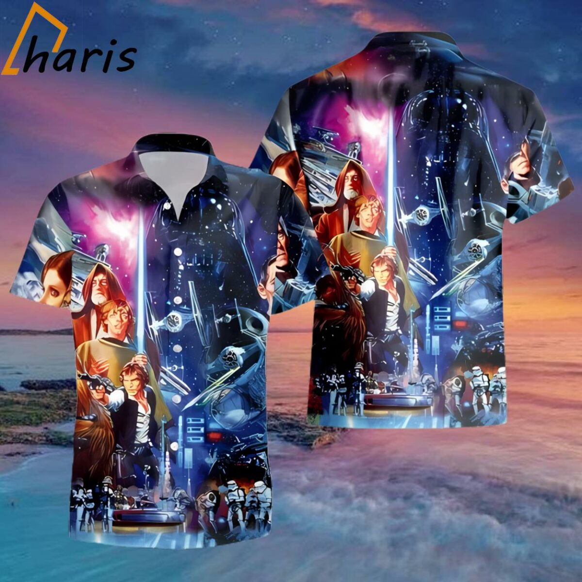 Artistic Expressions Star Wars Comic Characters Hawaiian Shirt 1 1