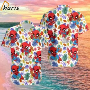 Avengers Superhero Tropical Hawaiian Shirt 1 1