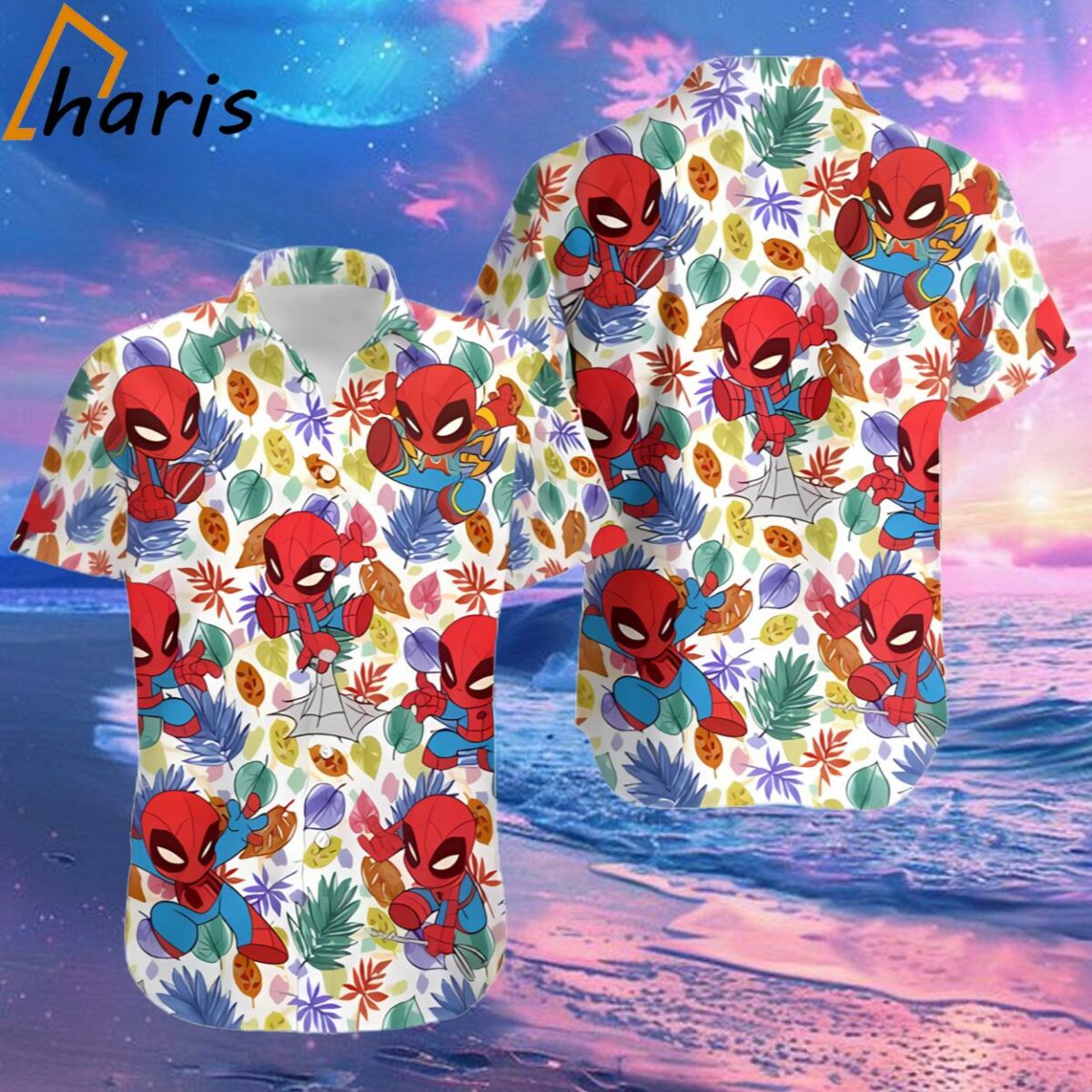 Avengers Superhero Tropical Hawaiian Shirt 2 2