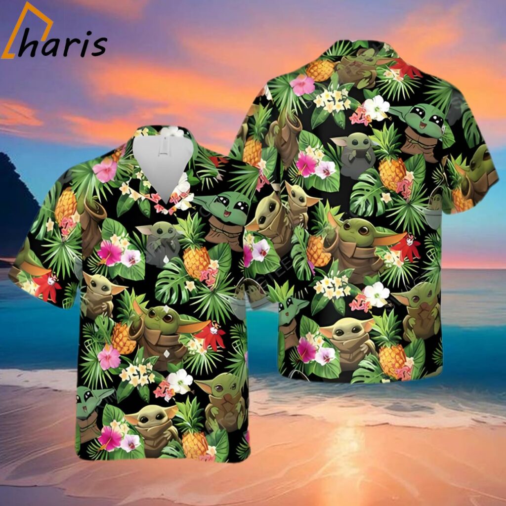 Baby Yoda The Mandalorian Summer Hawaiian Shirt