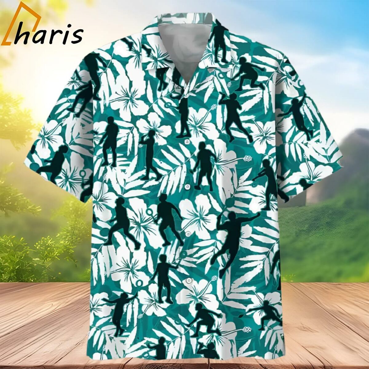 Badminton Tropical Hawaiian Shirt 2 3