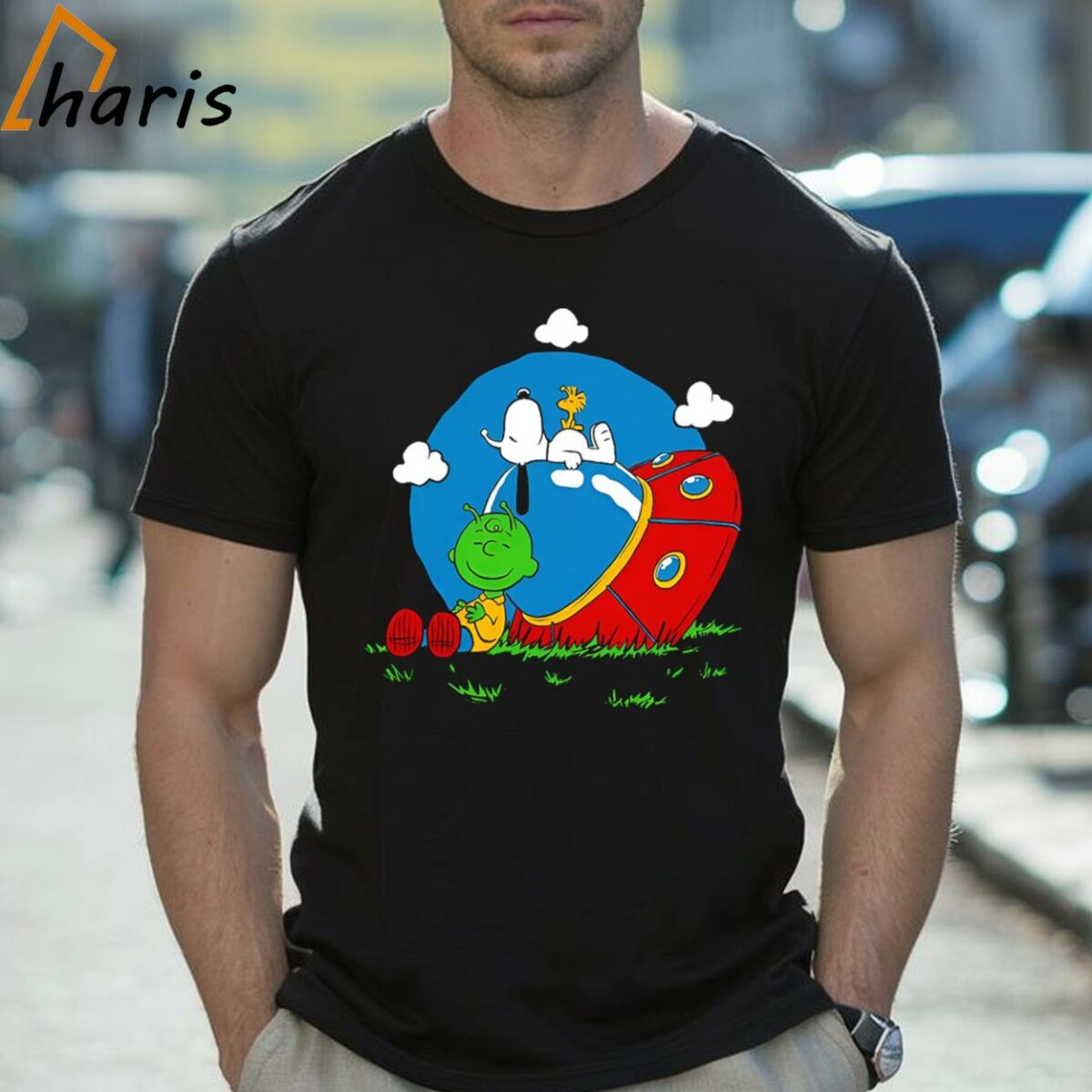 Beagle Extraterrestria Charlie Brown Snoopy and Woodstock Shirt 2 Shirt