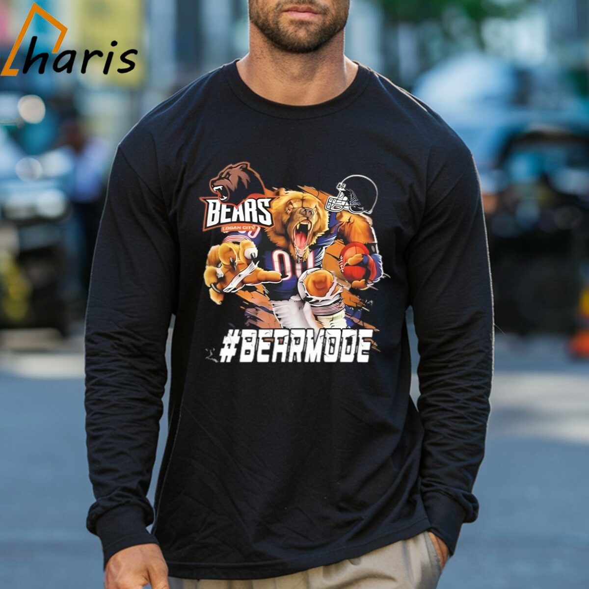 Bears Logan City Gridiron Club BEARMODE Shirt 3 Long sleeve shirt