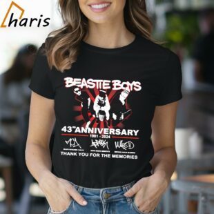 Beastie Boys 43rd Anniversary 1981 2024 Signatures Shirt 1 Shirt