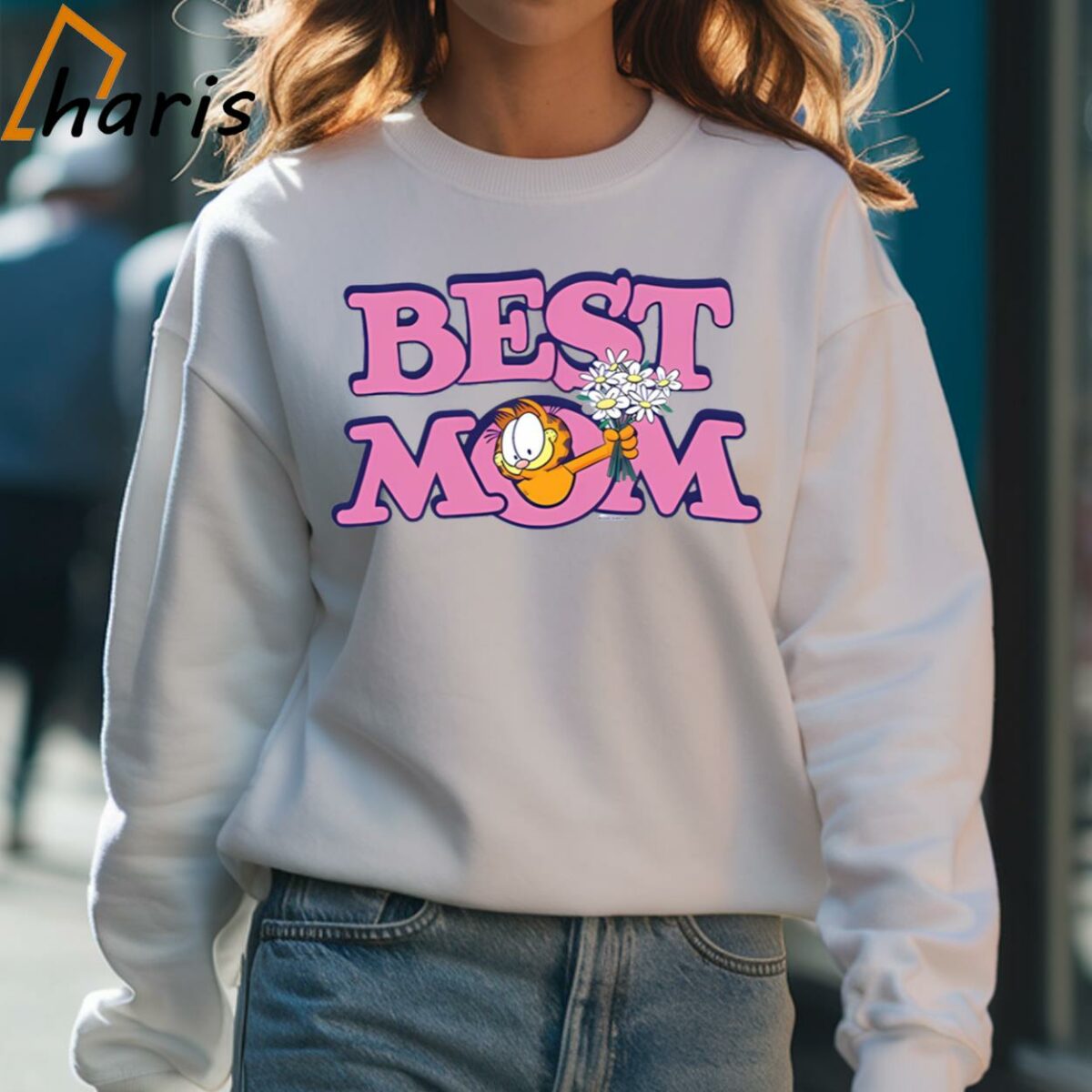Best Mom The Garfield T shirt 4 Sweatshirt