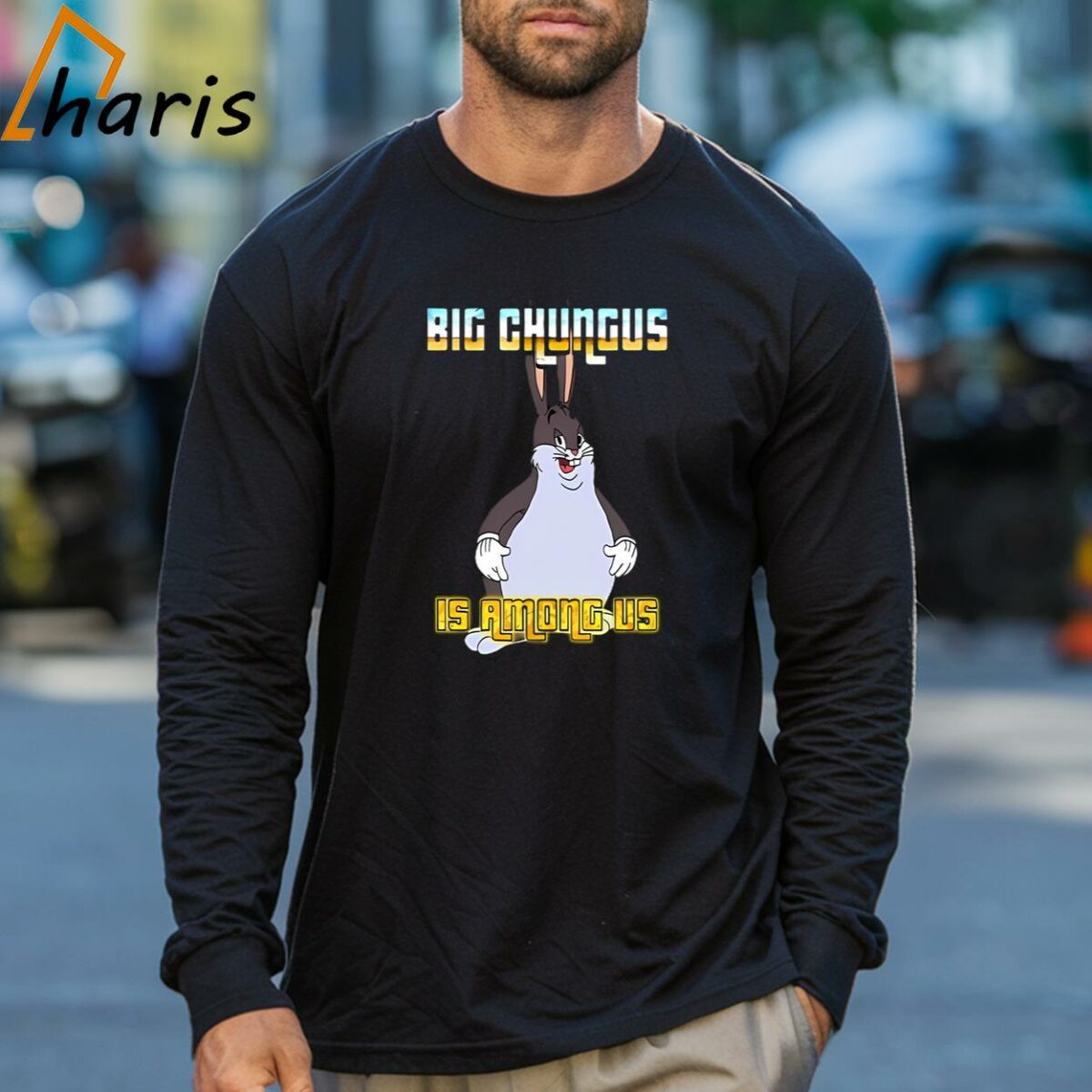 Big Chungus Is Among Us Shirt 3 Long sleeve shirt