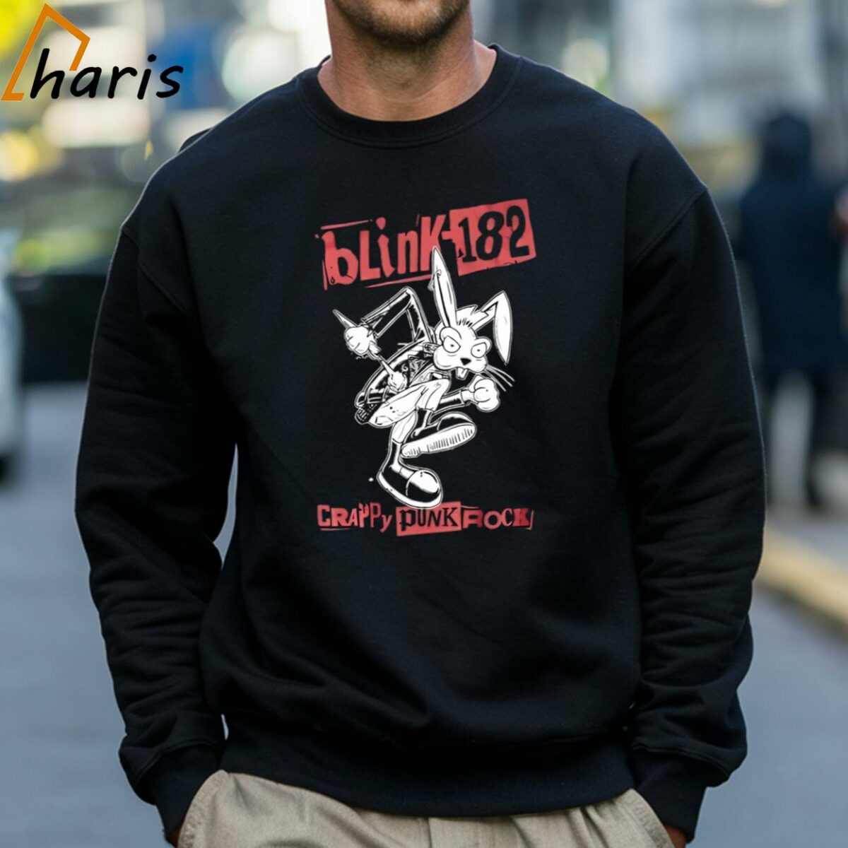 Blink 182 Crappy Punk Rock Bunny T Shirt 4 Sweatshirt