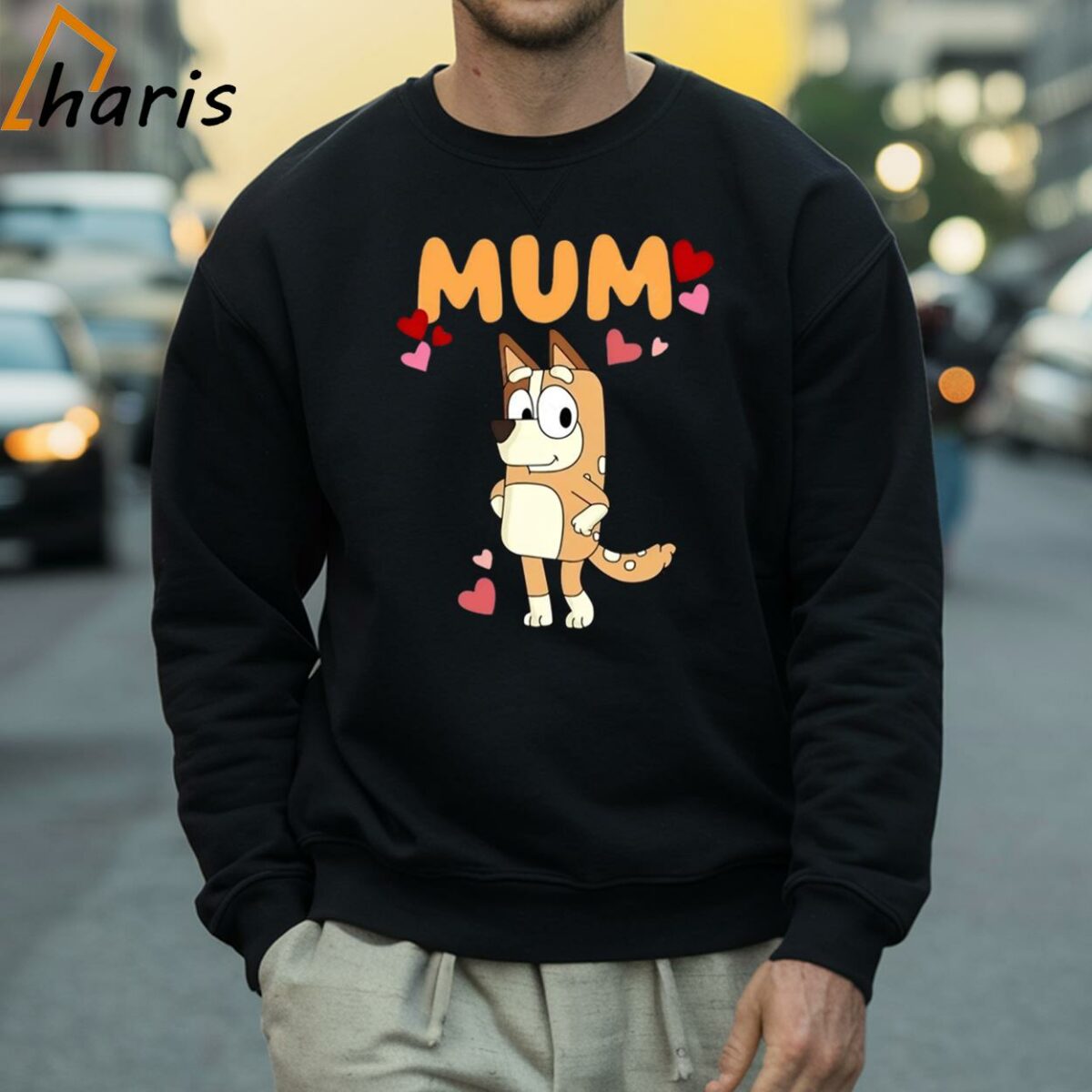 Bluey And Bingo Heart Mum Shirt Good Mothers Day Gifts 4 Sweatshirt
