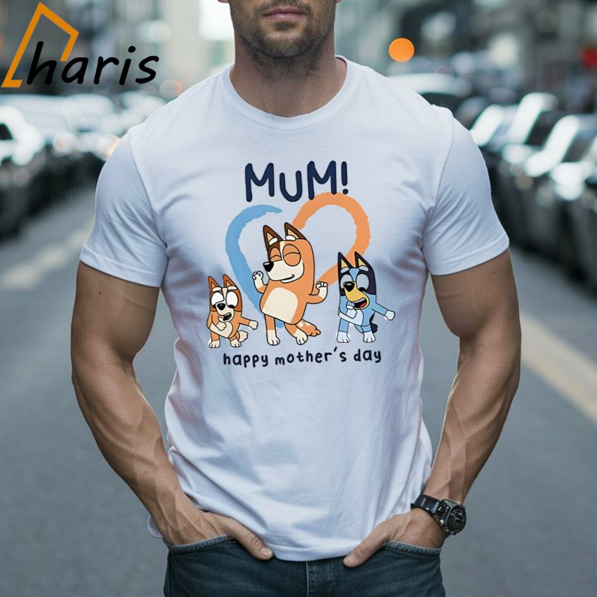 Bluey Mum Happy Mothers Day T shirt Gifts For Mother Days 2 Shirt