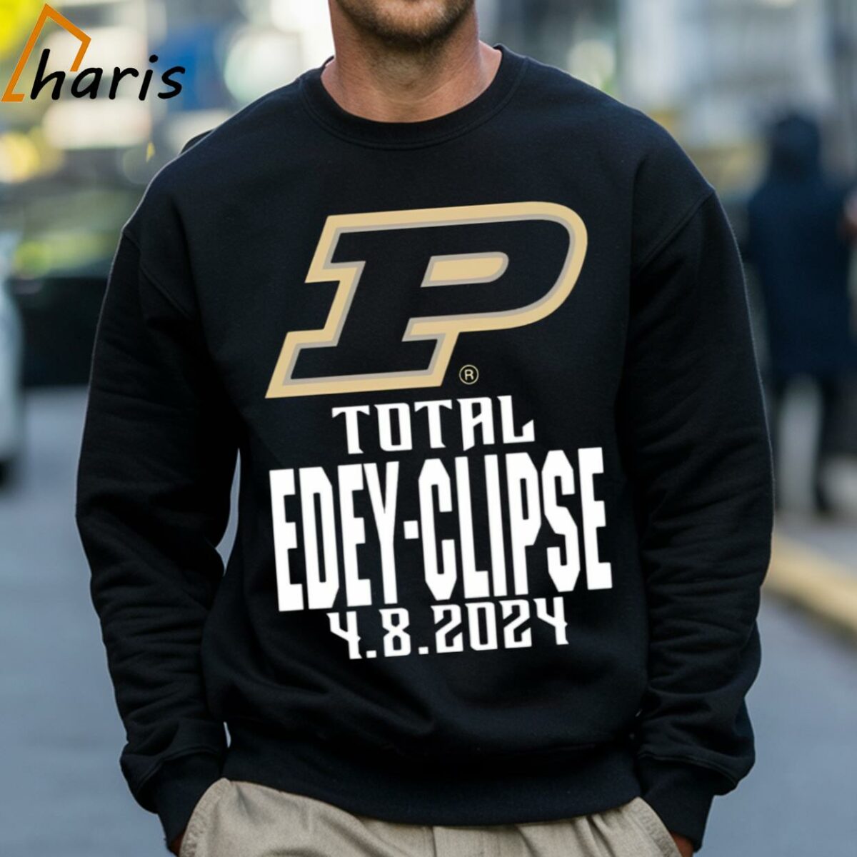 Boilerball Purdue Total Edey Clipse 482024 T shirt 4 Sweatshirt