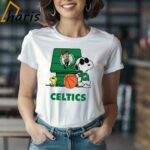 Boston Celtics Basketball Snoopy Celtics Shirt 1 Shirt