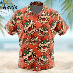 Bowser Super Mario Hawaiian Shirt 1 1