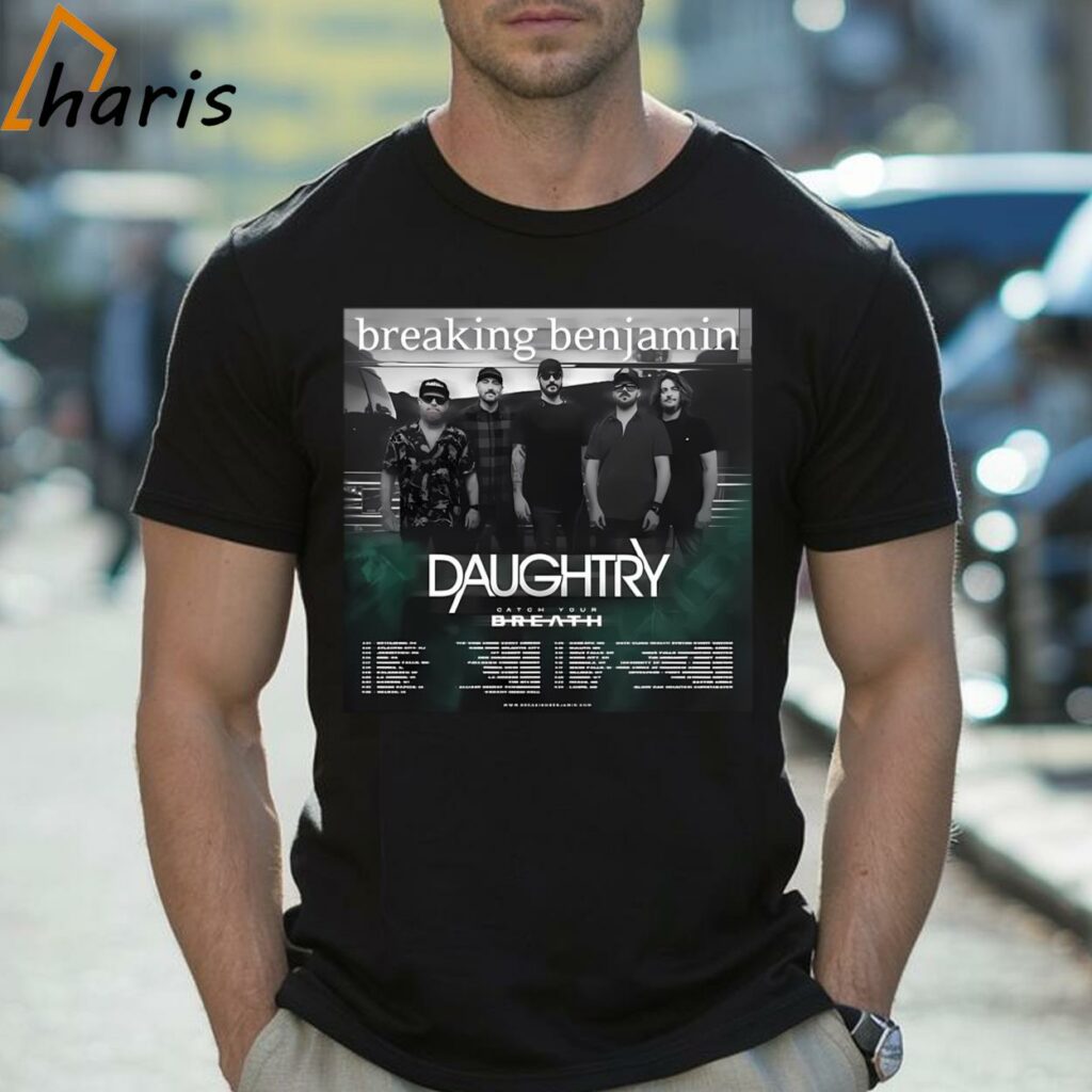 Breaking Benjamin Daughtry US Tour T-Shirt