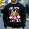 Bunny Joe Bi Den Rainbow Happy Easter T shirt 4 Sweatshirt