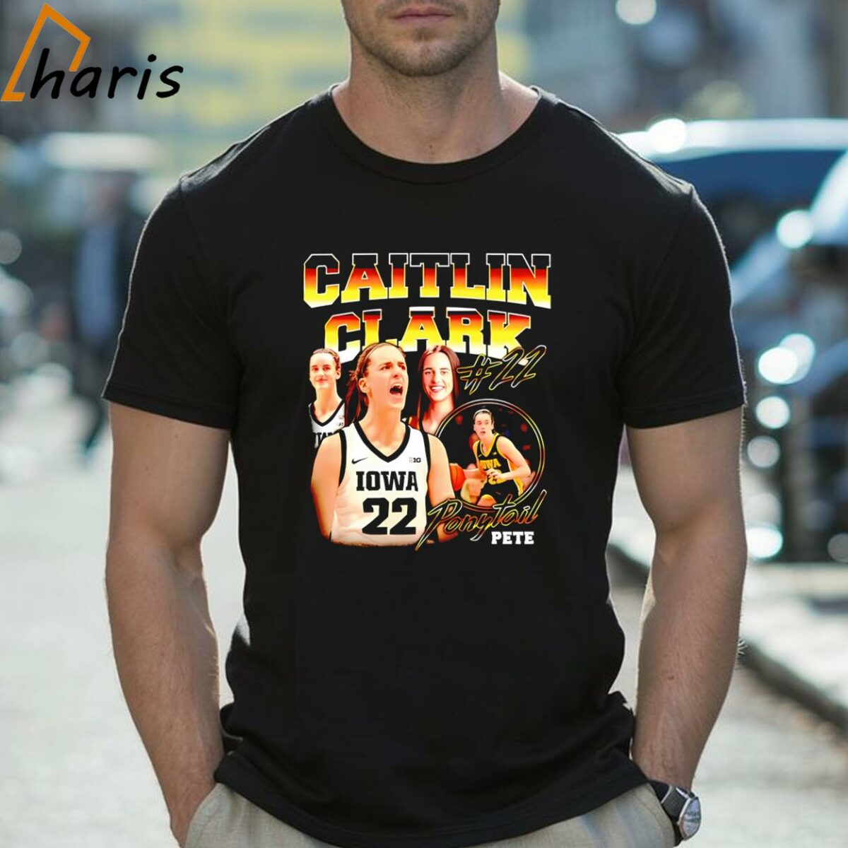 Caitlin Clark Ponytail Pete IOWA T shirt 2 Shirt