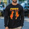 Carrie Stephen King 1976 Horror Movie Vintage T Shirt 3 Long sleeve shirt