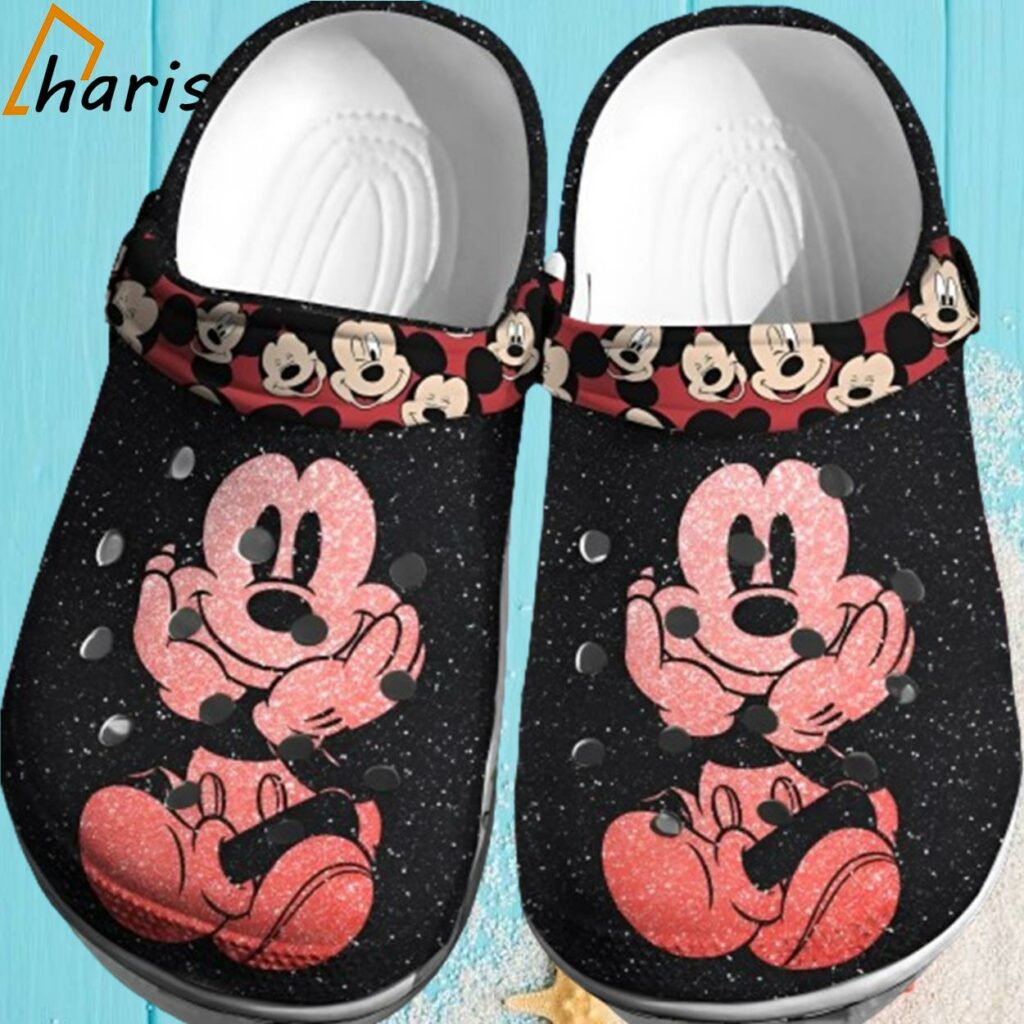 Cartoon Joy Mickey Mouse Crocs Shoes