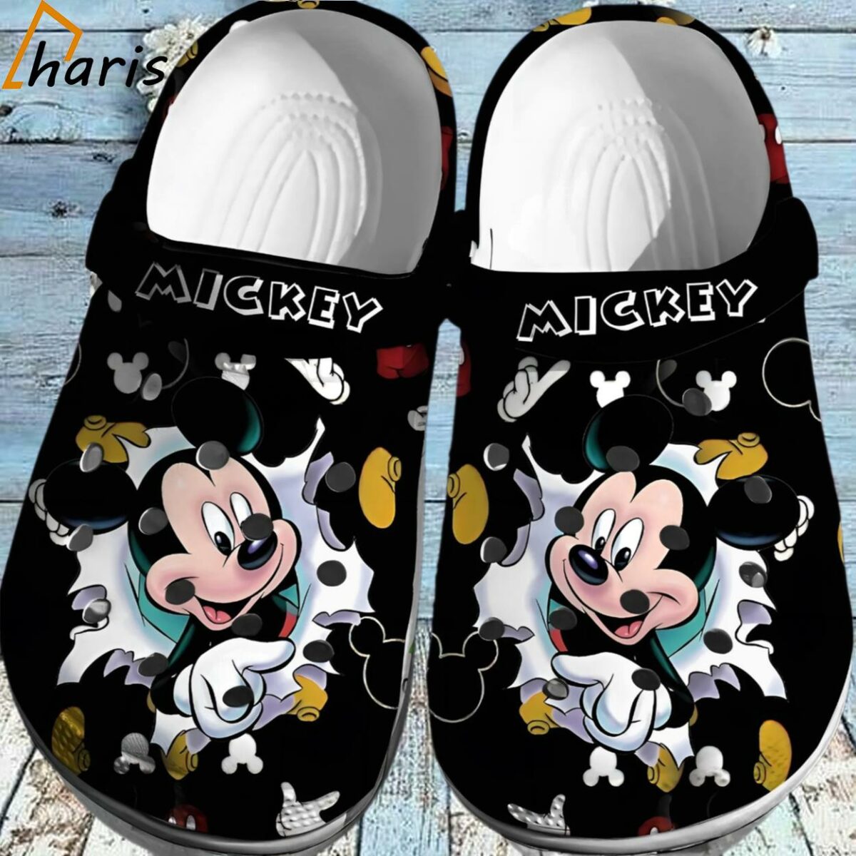 Cartoon Mickey Mouse 3D Crocs Shoes 2 4