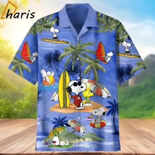 Cartoon Snoopy The Peanuts Hawaiian Shirt 2 3