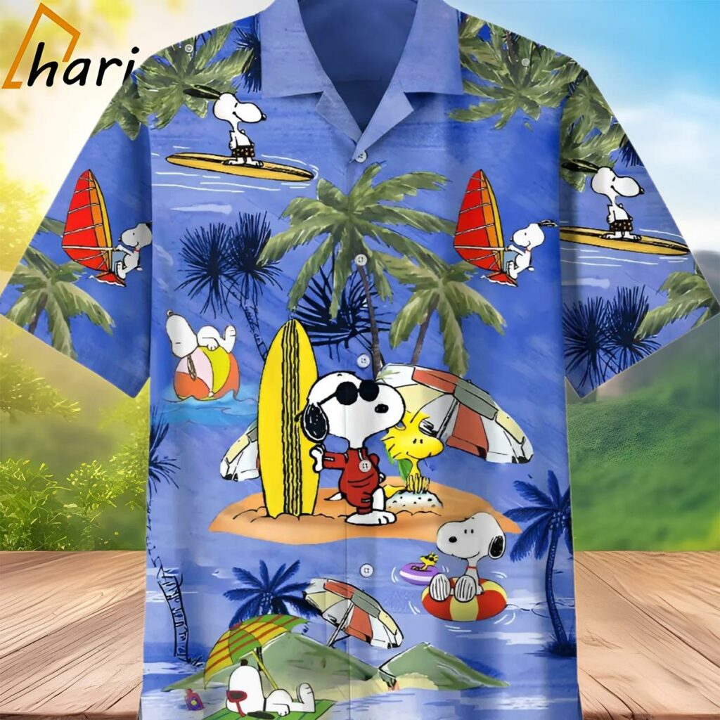 Cartoon Snoopy The Peanuts Hawaiian Shirt