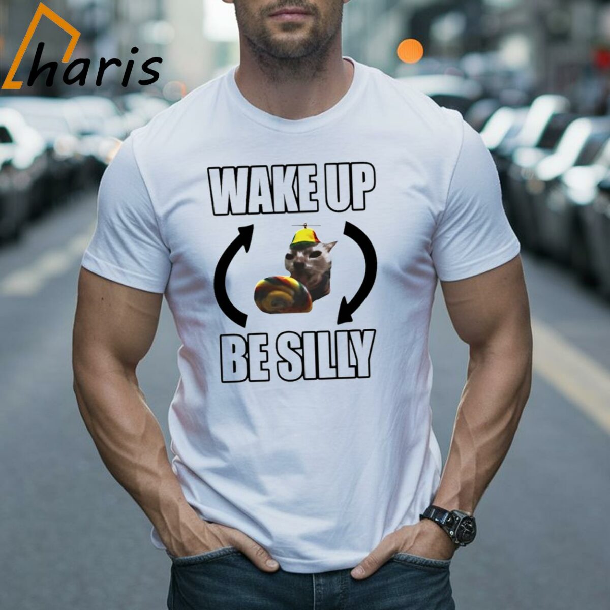 Catland Central Wake Up Be Silly Shirt 2 Shirt