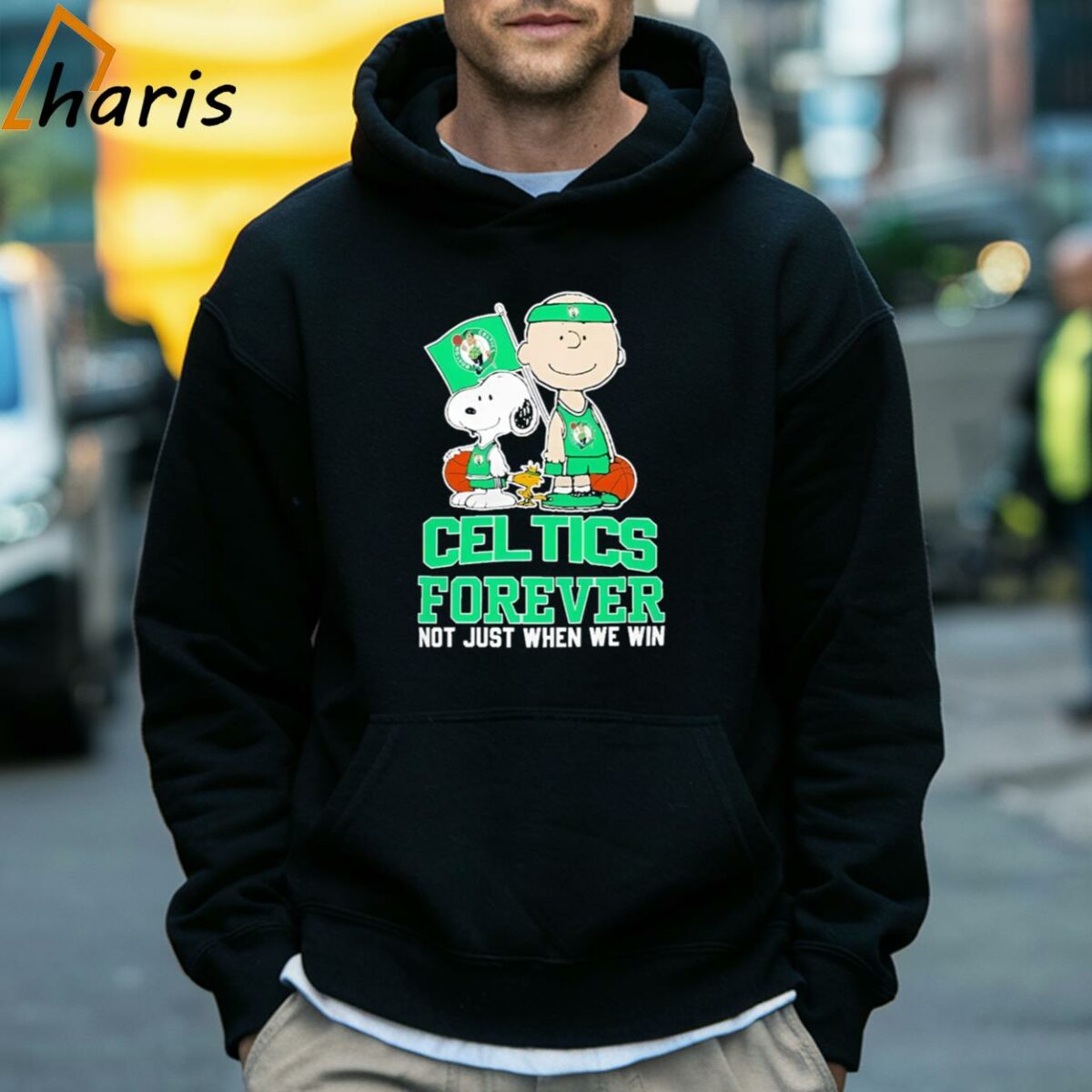 Charlie Brown Snoopy And Woodstock Boston Celtics Forever Not Just When We Win 2024 T shirt 5 Hoodie
