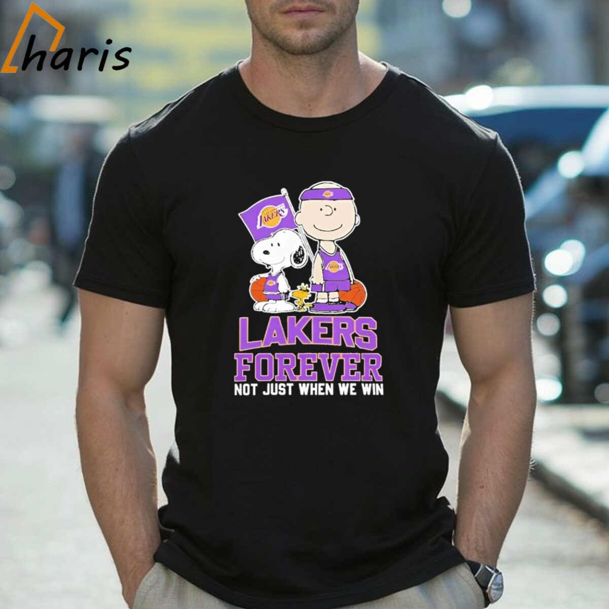 Charlie Brown Snoopy And Woodstock Los Angeles Lakers Forever Not Just When We Win 2024 Shirt 2 Shirt