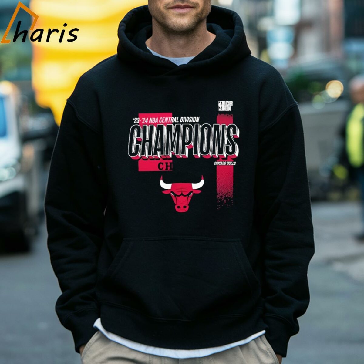 Chicago Bulls 2024 Central Division Champions Locker Room T shirt 5 Hoodie