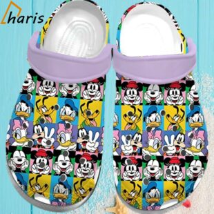 Cool Mickey Mouse Character Clogs Crocs Shoes 1 2