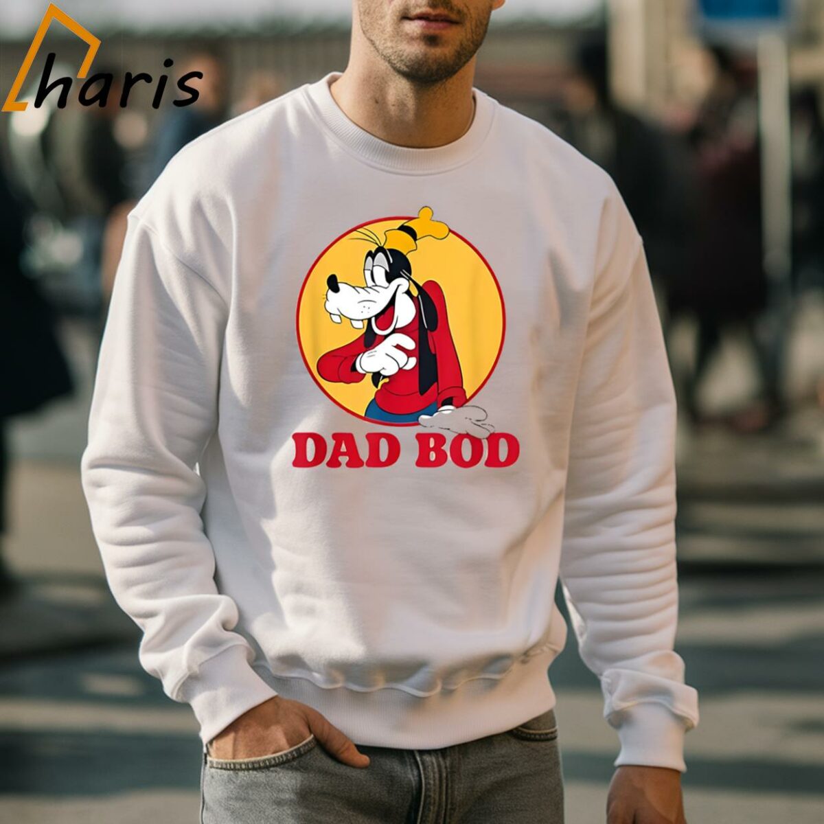 Dad Bod Goofy Vintage T Shirt Fathers Day Gift Ideas For Dad 5 Sweatshirt