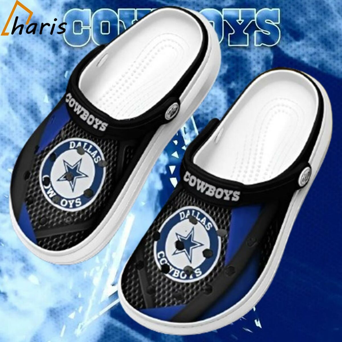 Dallas Cowboys Comfortable Water Crocs Shoes 1 1