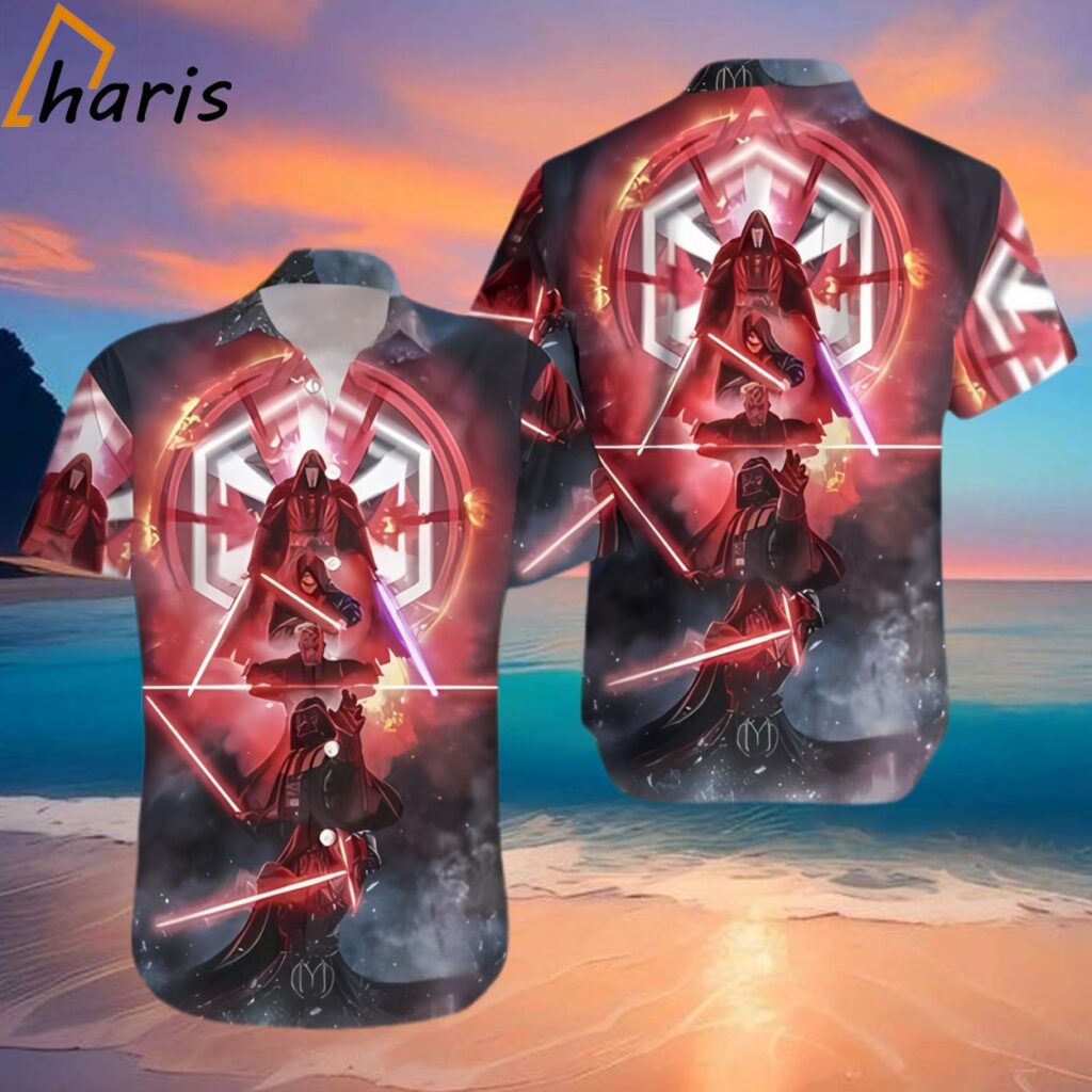 Darth Vader Star Wars Character 3D Hawaii Shirt