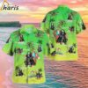Darth Vader Summer Time Hawaiian Shirt Sunset Green