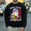 Dazed Happy 4th Of Fathers Day America Flag Joe Biden T Shirt 4 Sweatshirt