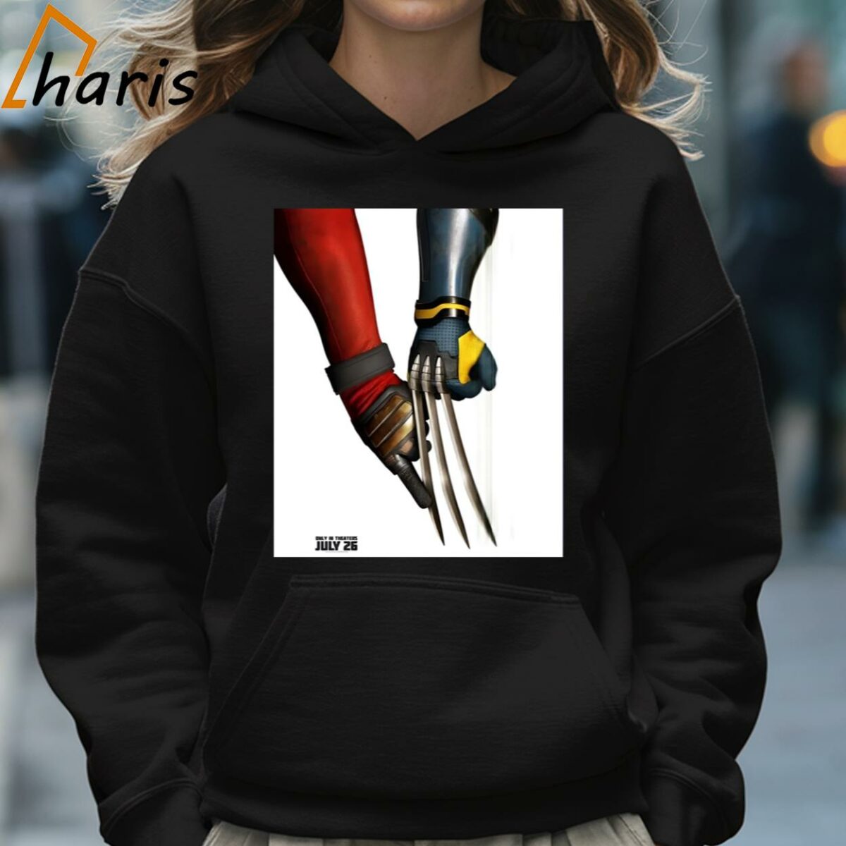 Deadpool And Wolverine Marvel Studios Deadpool 3 Poster Shirt 5 Hoodie