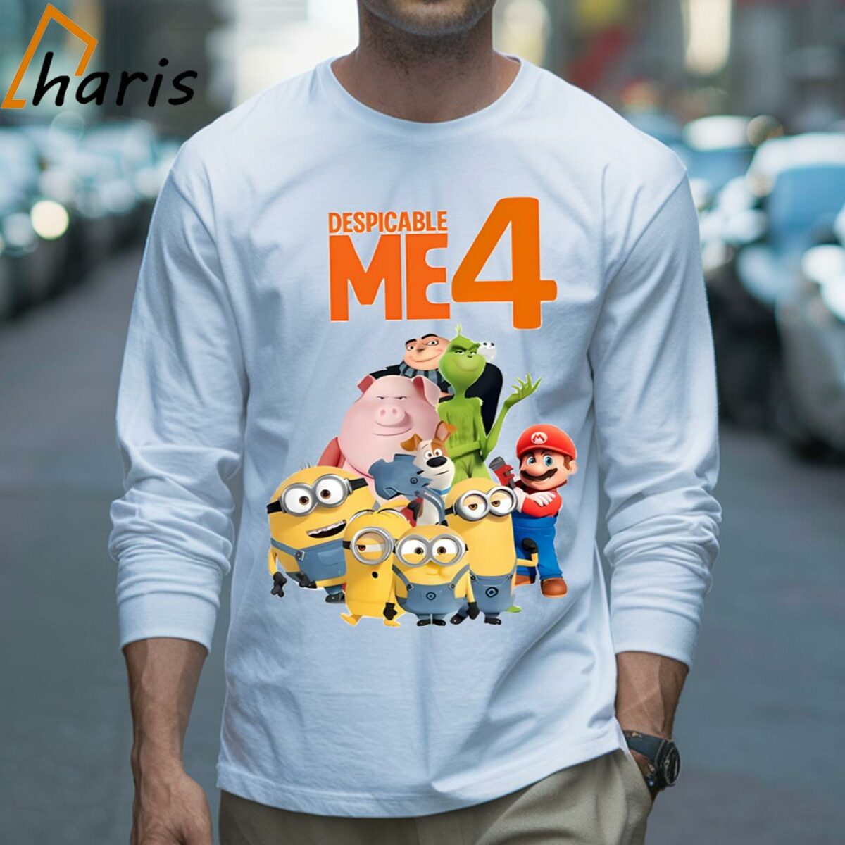 Despicable Me 4 Movie Shirt For Fans 3 Long sleeve shirt
