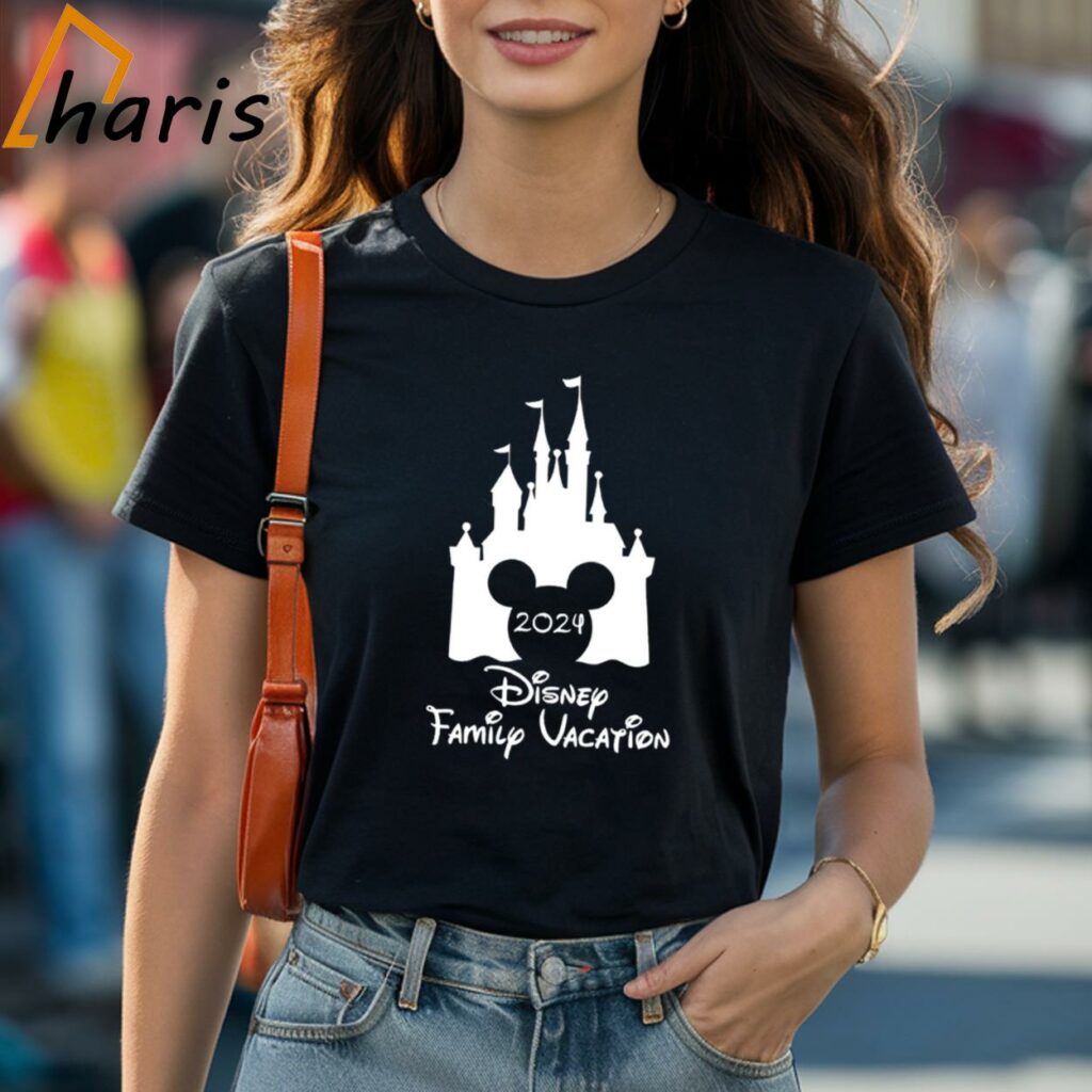 Disney 2024 Family Vacation Castle Shirt