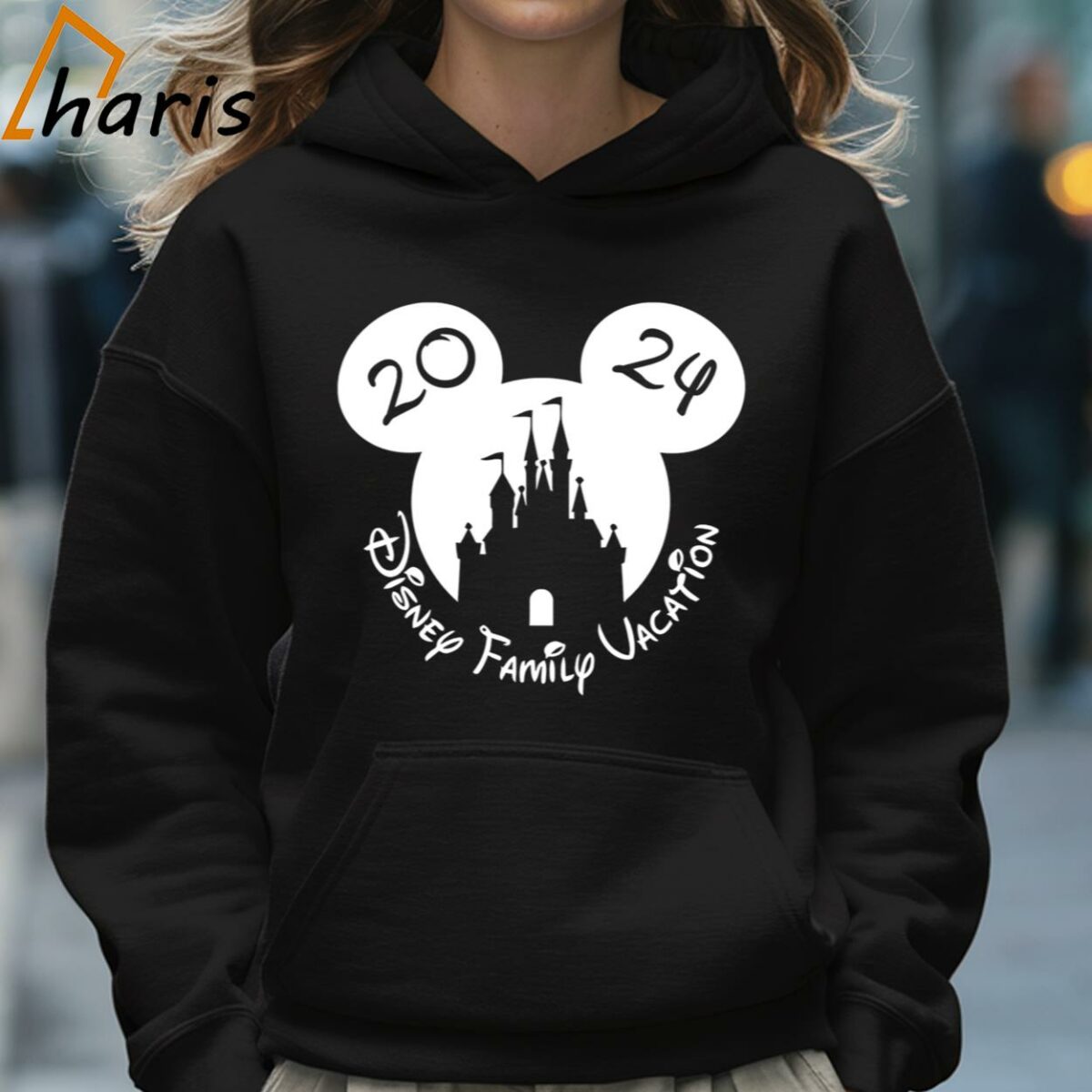 Disney Castle Family Vacation Disney Trip 2024 Shirt 5 Hoodie