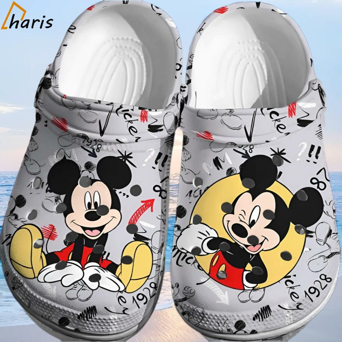 Disney Delight Mickey Mouse Crocs Classic Clogs 1 1