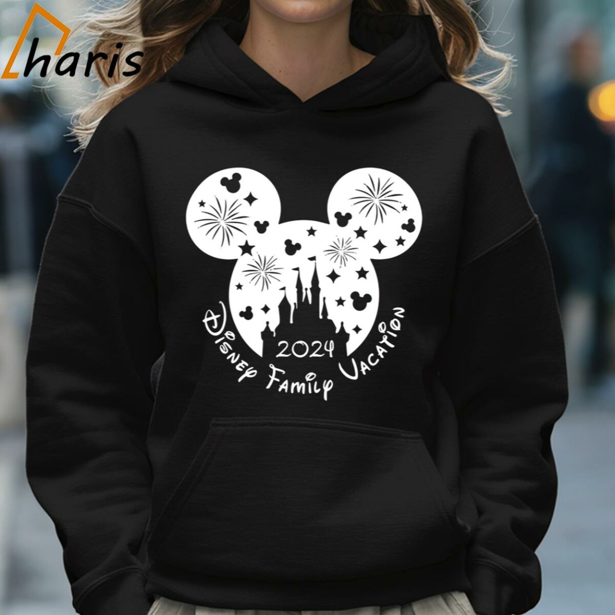 Disney Family Vacation 2024 Mickey Fireworks Shirt 5 Hoodie