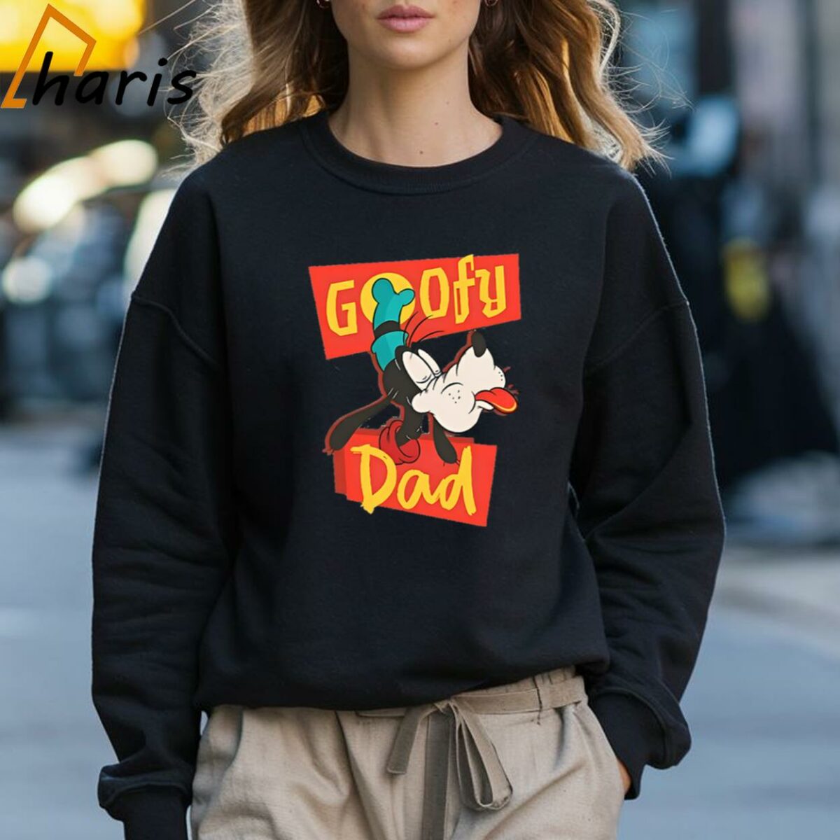 Disney Goofy Dad Fathers Day T shirt 3 Sweatshirt