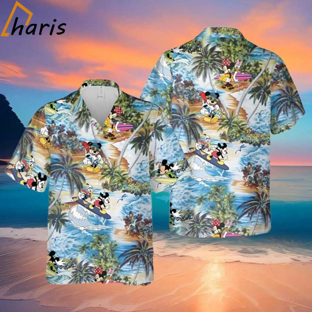 Disney Mickey Mouse Summer Hawaiian Shirt